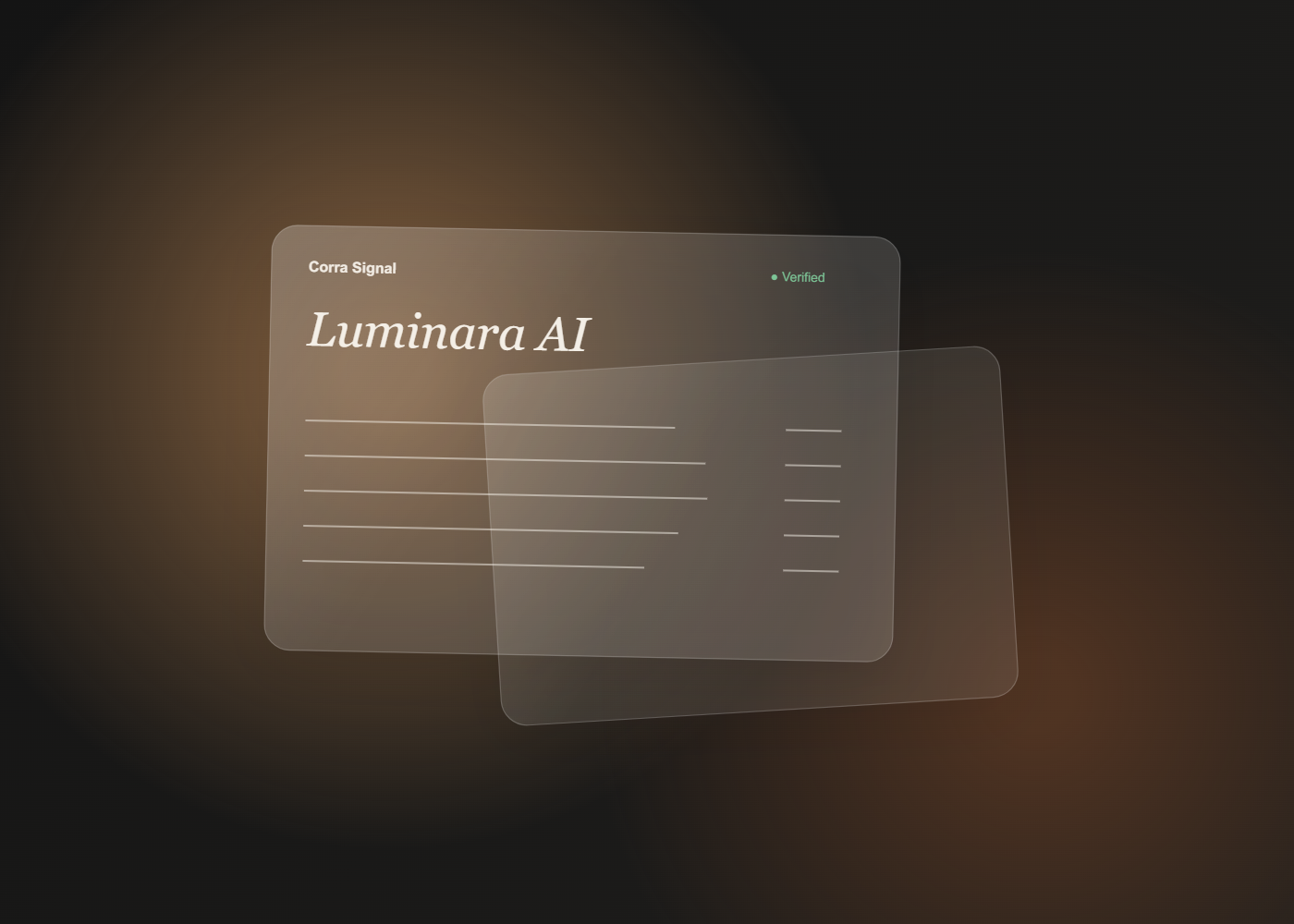 Dashboard showing reconciled money flows